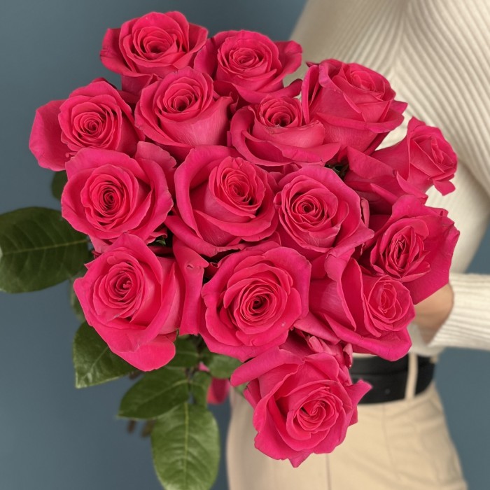 15 роз Пинк Флойд 70 см